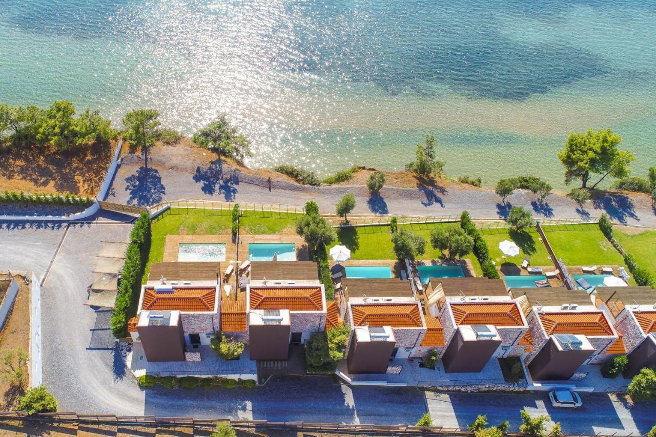 Kalma Villa Ena Nea Moudania Buitenkant foto
