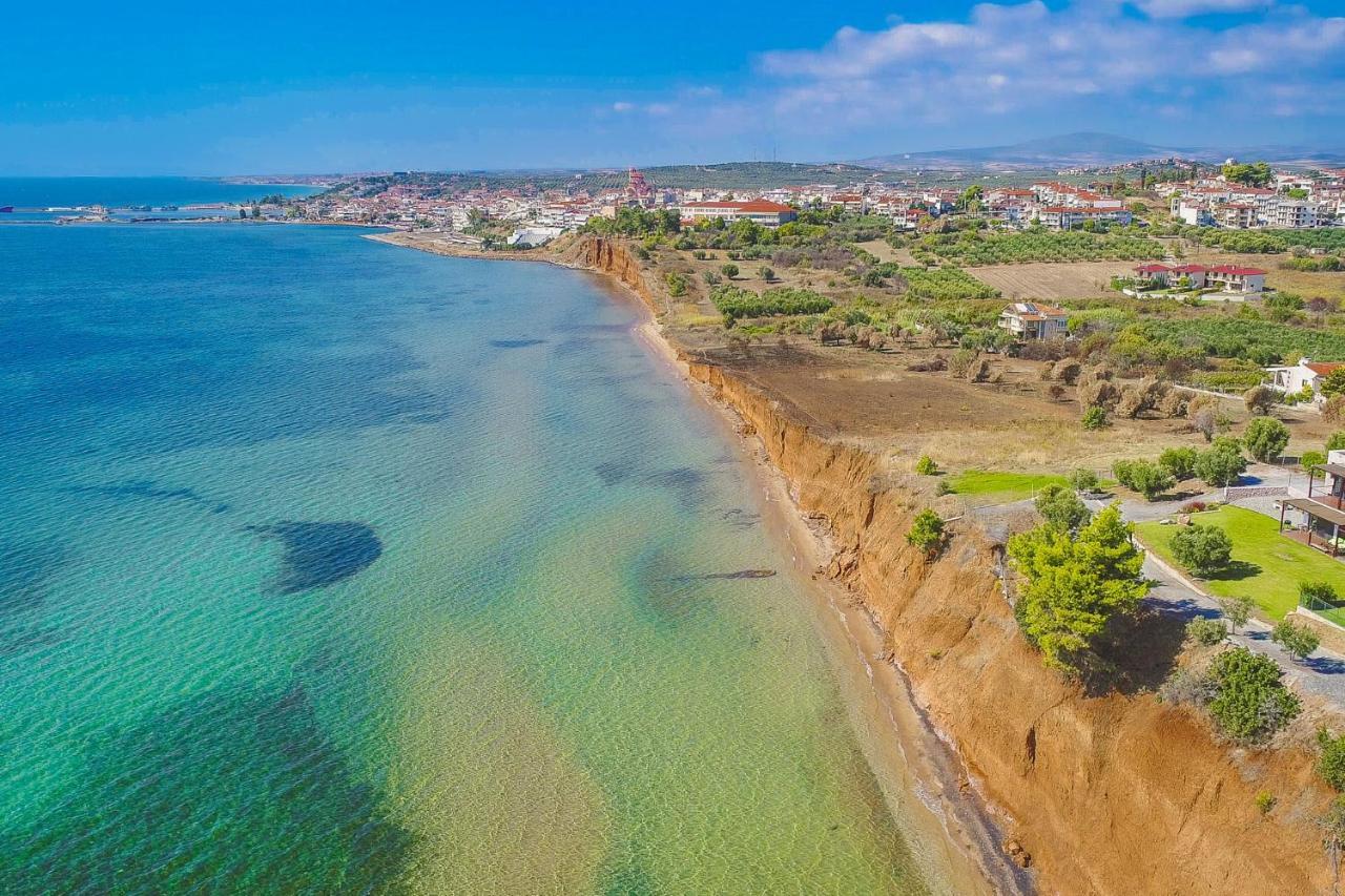 Kalma Villa Ena Nea Moudania Buitenkant foto